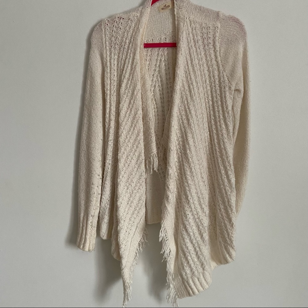 {hollister} cardigan sweater